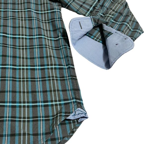 Tommy Bahama Mens Silk Blend Shirt Large Lazlo Vineyard Long Sleeve Button Down - Picture 10 of 10